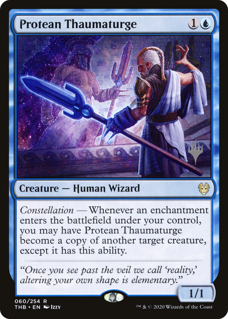 Protean Thaumaturge (60p) - Theros Beyond Death Promos