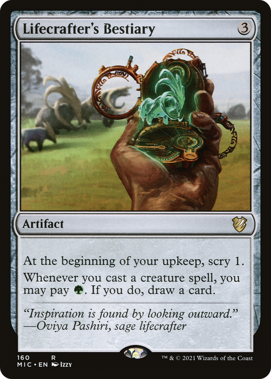 Lifecrafter's Bestiary [Innistrad: Midnight Hunt Commander]