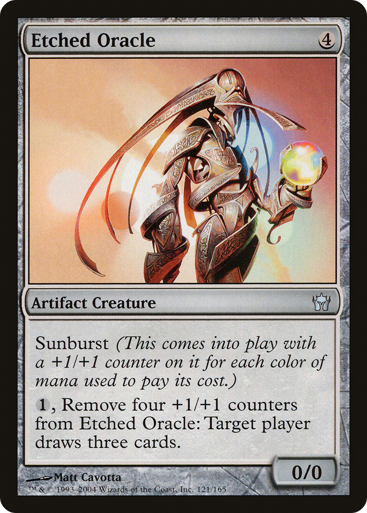 Etched Oracle [Fifth Dawn] Foil