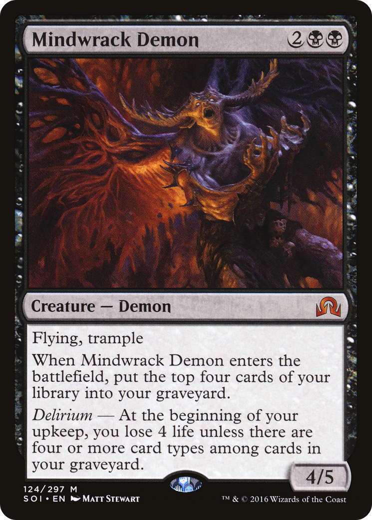 Mindwrack Demon [Shadows over Innistrad] | Silver Goblin