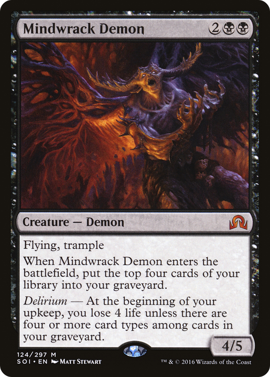 Mindwrack Demon [Shadows over Innistrad]