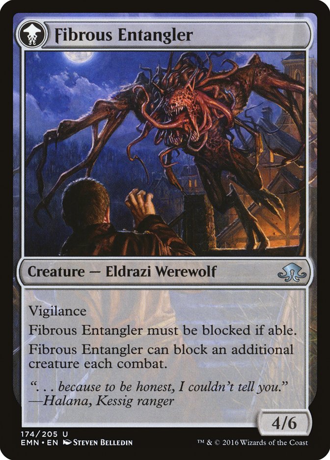 Tangleclaw Werewolf (174) Foil - Eldritch Moon