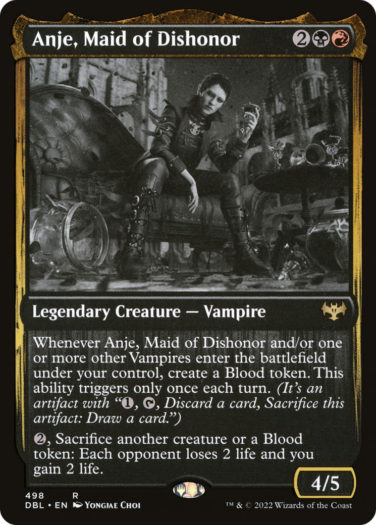 Anje, Maid of Dishonor [Innistrad: Double Feature] Foil