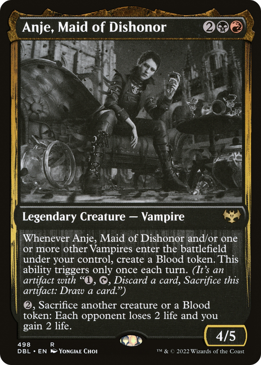 Anje, Maid of Dishonor [Innistrad: Double Feature] Foil