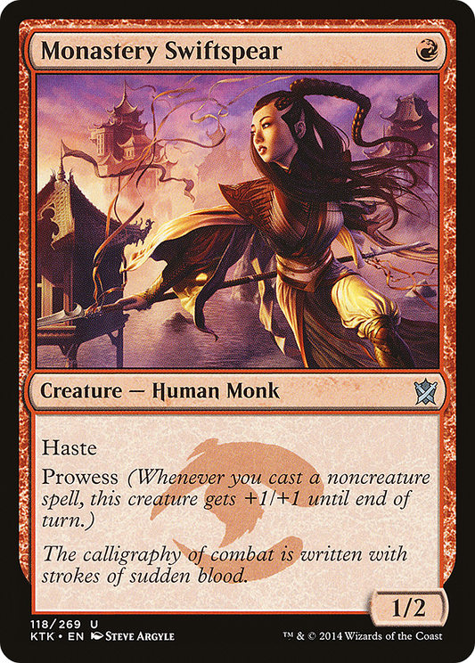 Monastery Swiftspear [Khans of Tarkir] Foil
