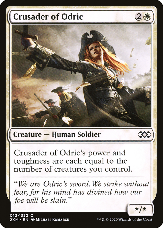 Crusader of Odric [Double Masters] Foil