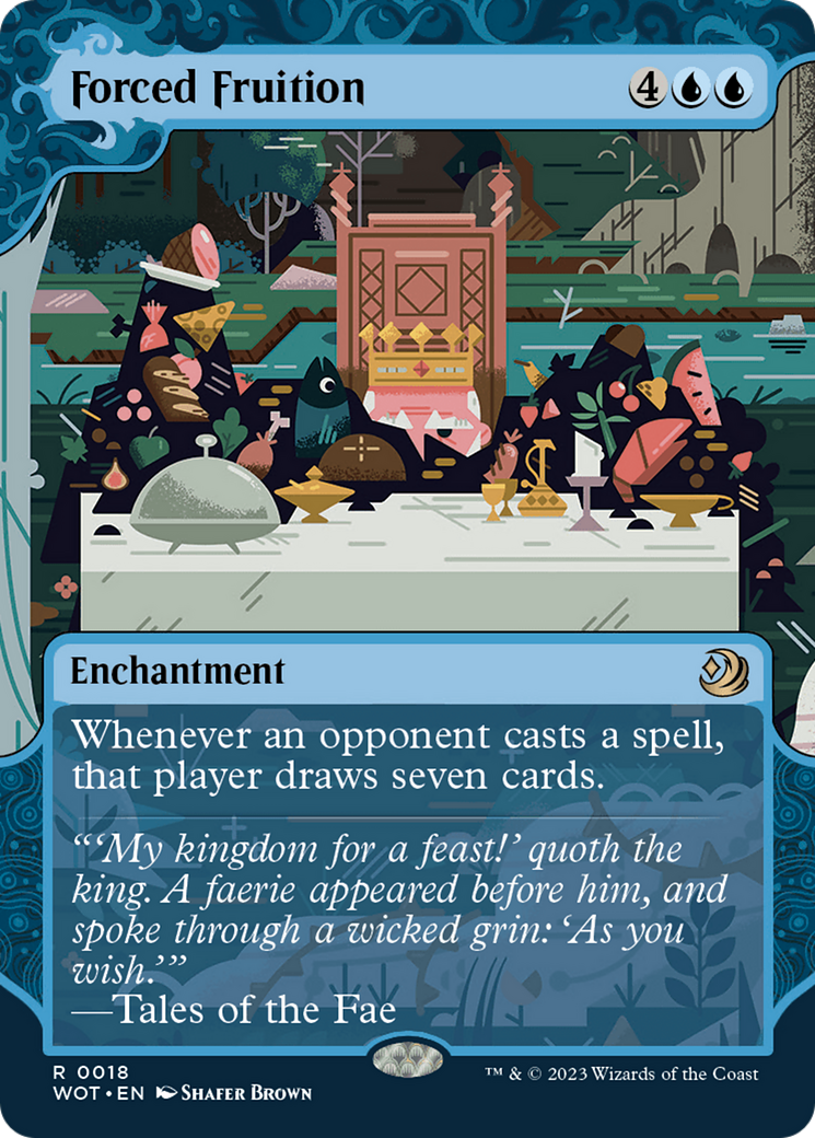 Forced Fruition [Wilds of Eldraine: Enchanting Tales] Foil