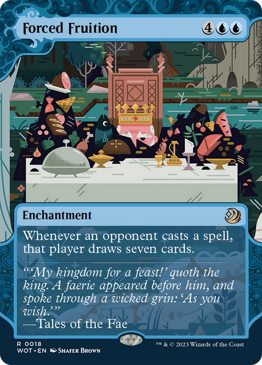 Forced Fruition [Wilds of Eldraine: Enchanting Tales] Foil