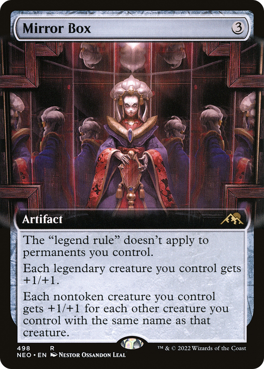 Mirror Box (Extended Art) [Kamigawa: Neon Dynasty]