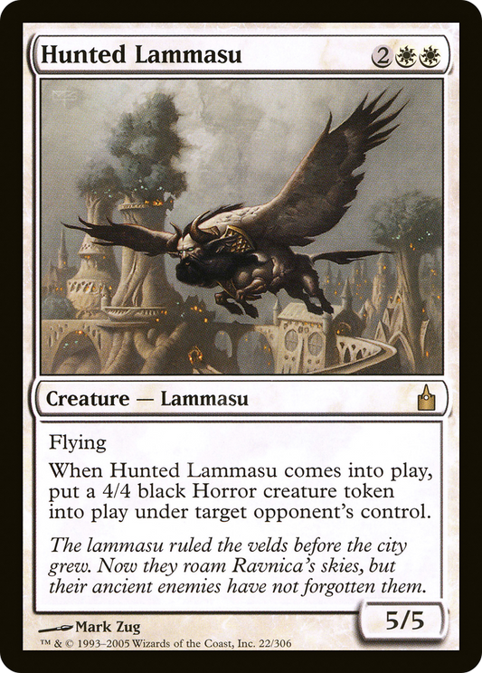 Hunted Lammasu [Ravnica: City of Guilds] Foil