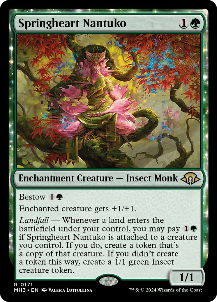 Springheart Nantuko [Modern Horizons 3] | Silver Goblin