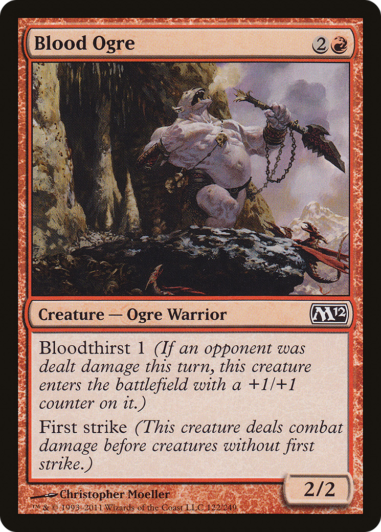 Blood Ogre [Magic 2012] Foil