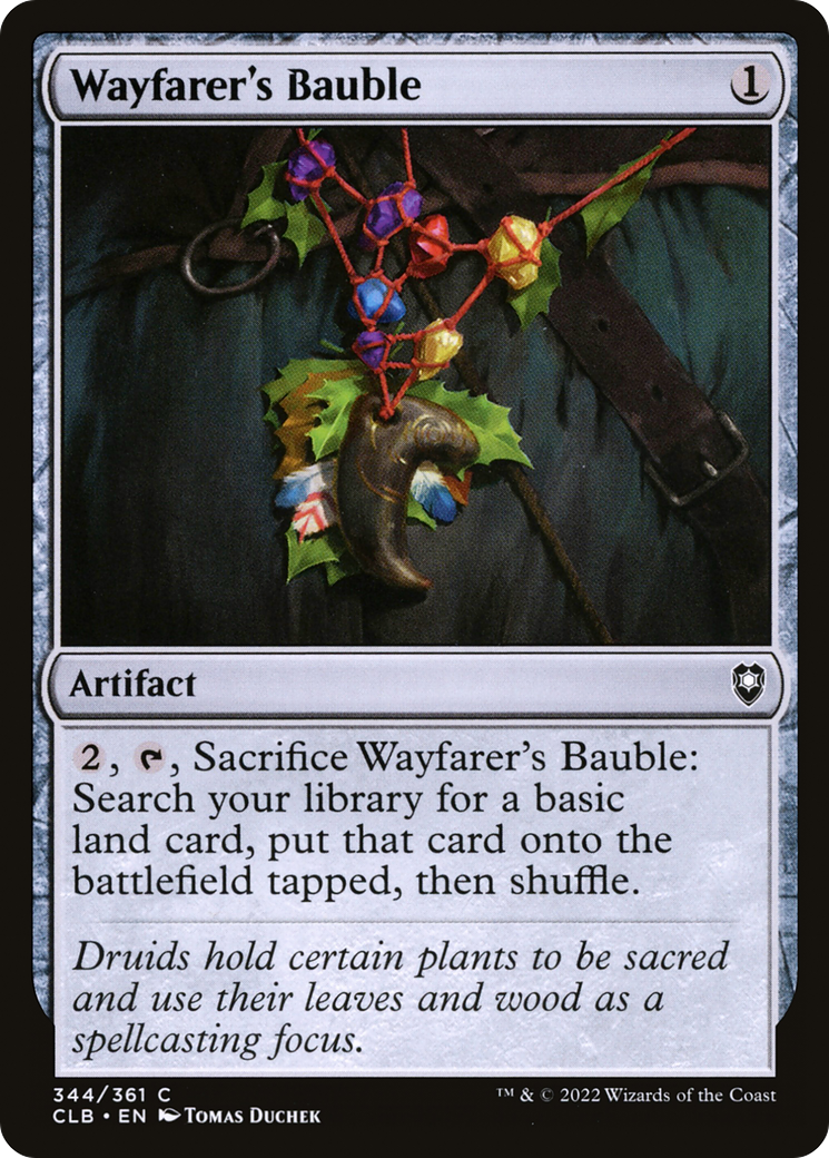 Wayfarer's Bauble [Commander Legends: Battle for Baldur's Gate]