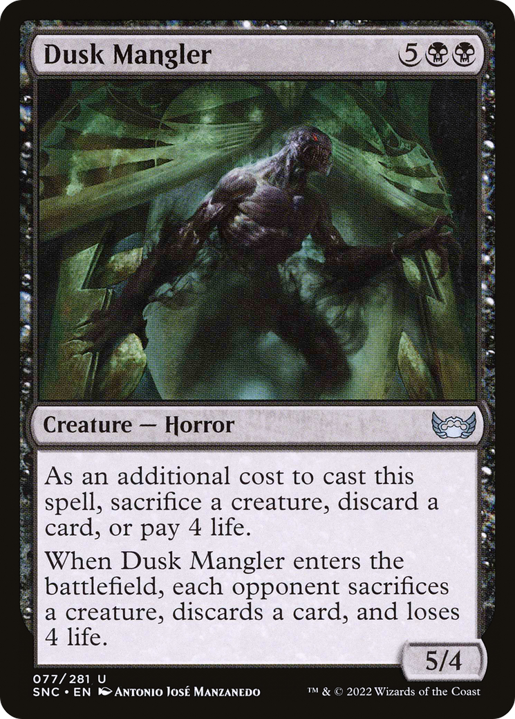 Dusk Mangler [Streets of New Capenna] | Silver Goblin