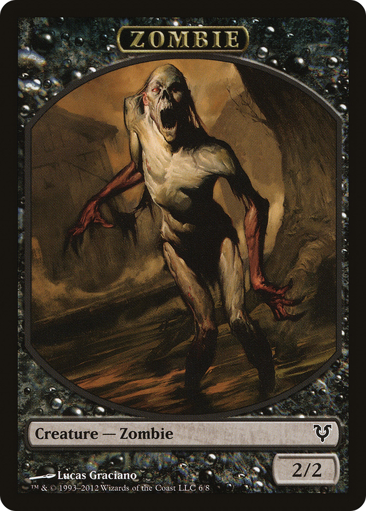 Zombie Token [Avacyn Restored Tokens]