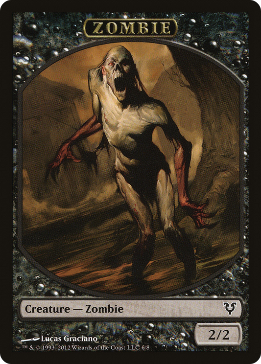 Zombie Token [Avacyn Restored Tokens]