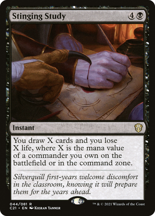 Stinging Study [Commander 2021]