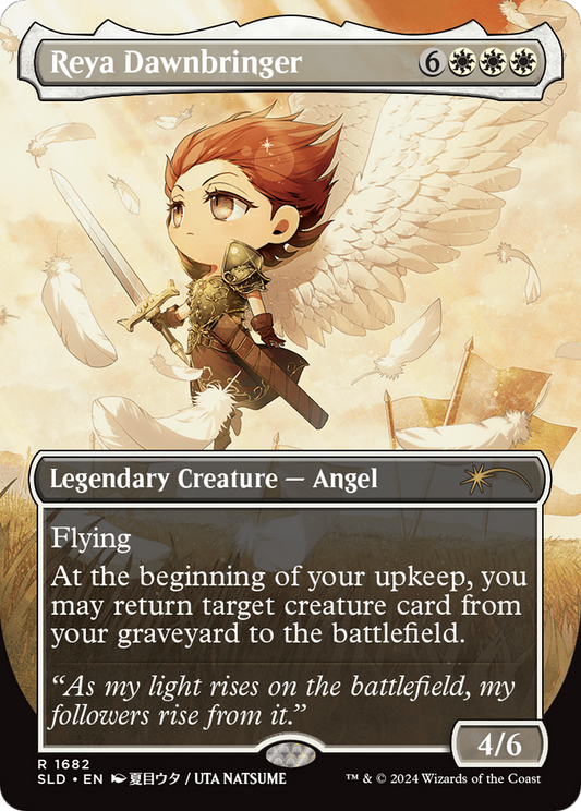 Reya Dawnbringer(Borderless) Foil (1682)