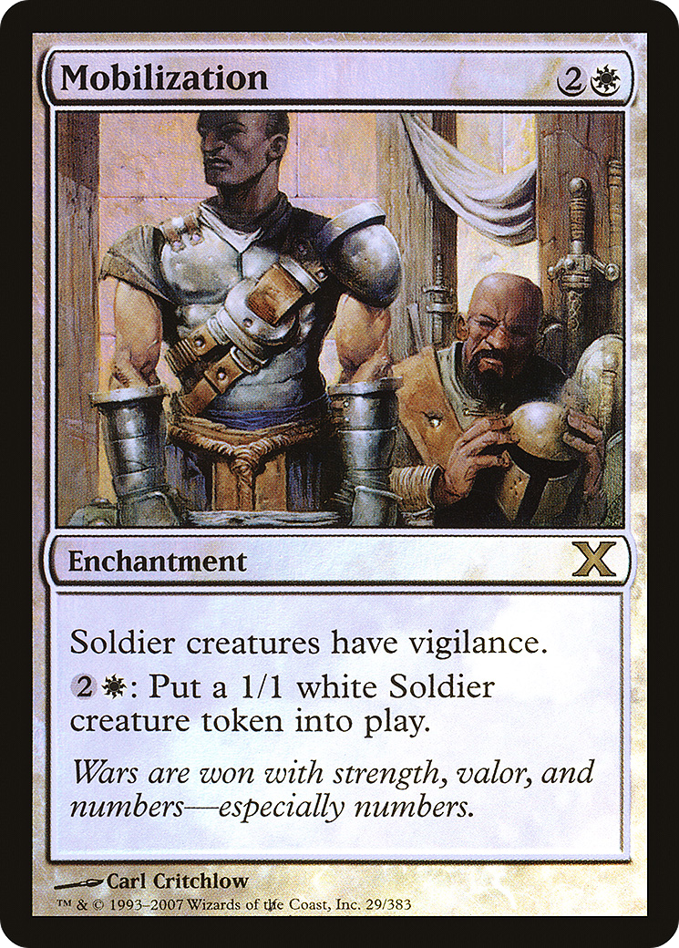 Mobilization (29) Foil - Tenth Edition