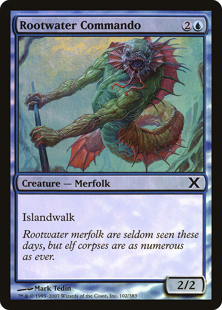 Rootwater Commando (102) Foil - Tenth Edition
