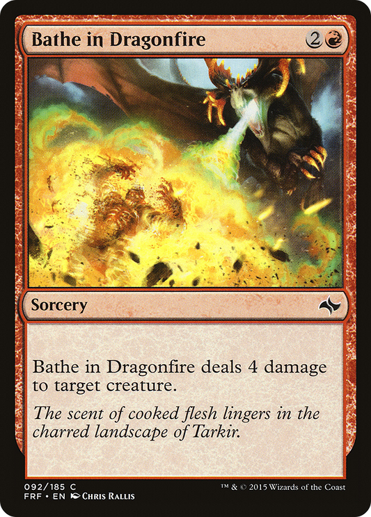 Bathe in Dragonfire [Fate Reforged] Foil