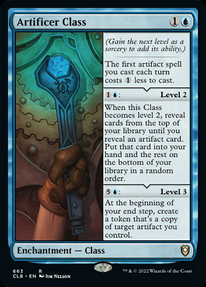 Artificer Class [Commander Legends: Battle for Baldur's Gate] | Silver Goblin