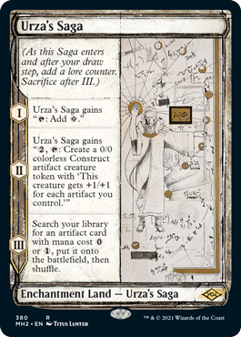 Urza's Saga (Sketch) [Modern Horizons 2] | Silver Goblin
