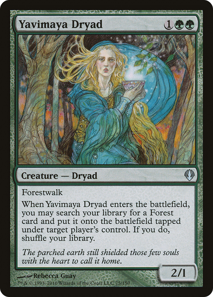 Yavimaya Dryad (075) - Archenemy