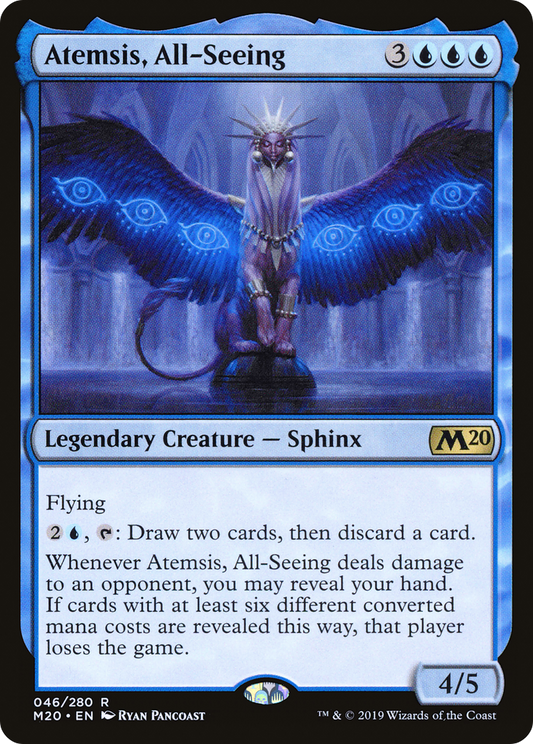 Atemsis, All-Seeing [Core Set 2020] Foil