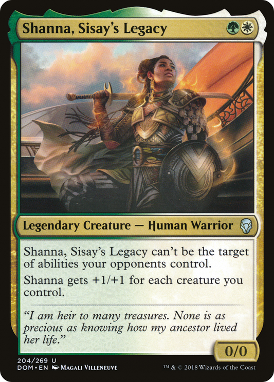 Shanna, Sisay's Legacy [Dominaria] Foil