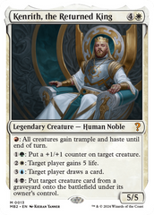 Kenrith, the Returned King (White Border) [Mystery Booster 2] | Silver Goblin