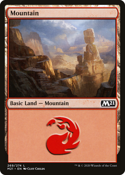 Mountain (269) [Core Set 2021] Foil