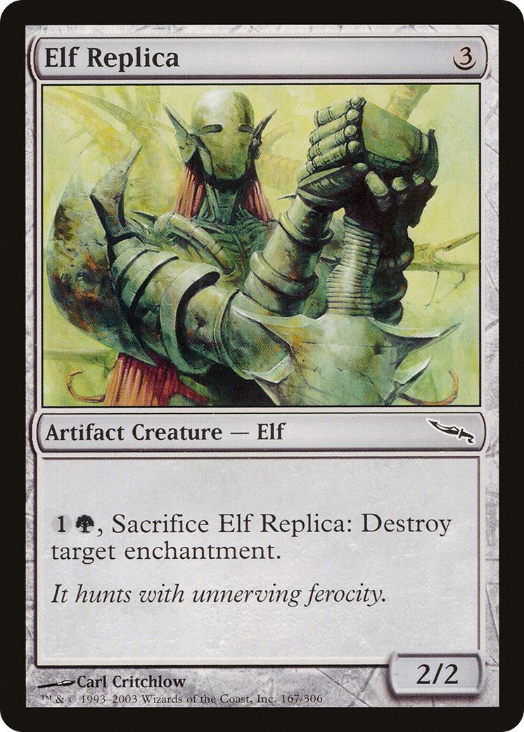 Elf Replica [Mirrodin] Foil