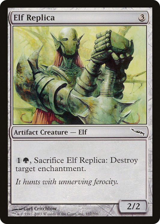 Elf Replica [Mirrodin] Foil