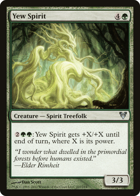 Yew Spirit [Avacyn Restored] Foil