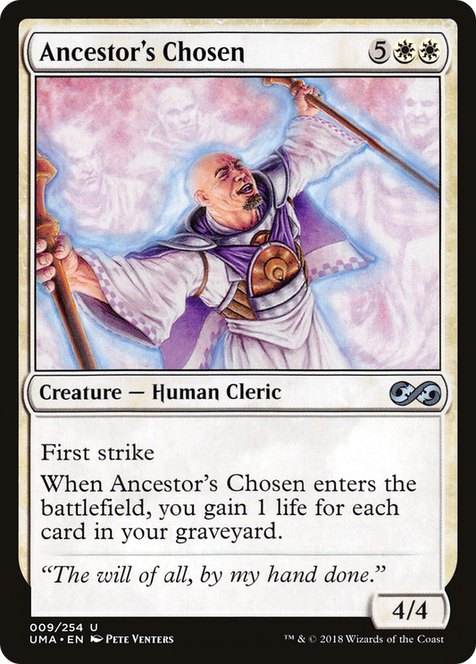 Ancestor's Chosen (009) - Ultimate Masters Foil