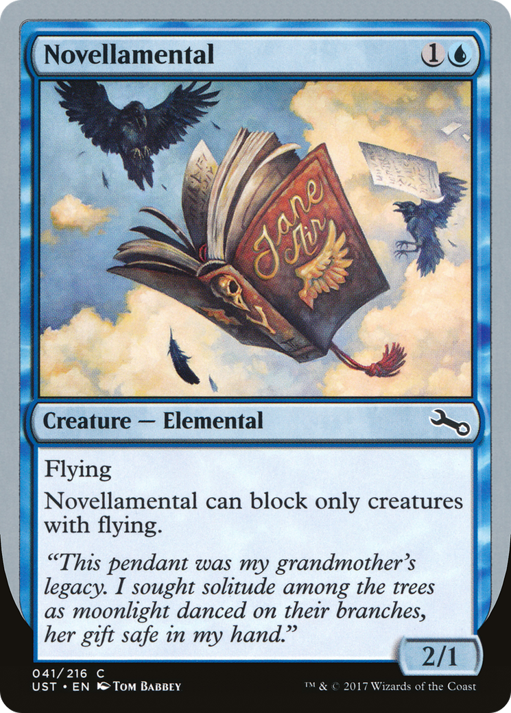 Novellamental ("This pendant was...") [Unstable] Foil