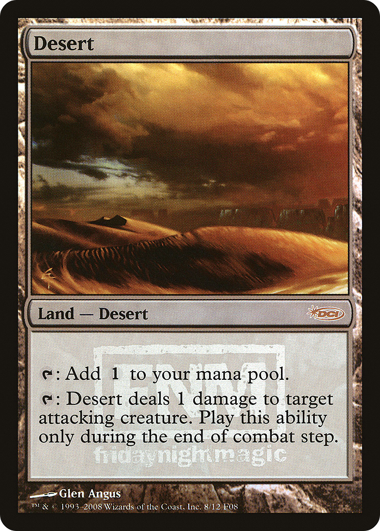 Desert [Friday Night Magic 2008] | Silver Goblin