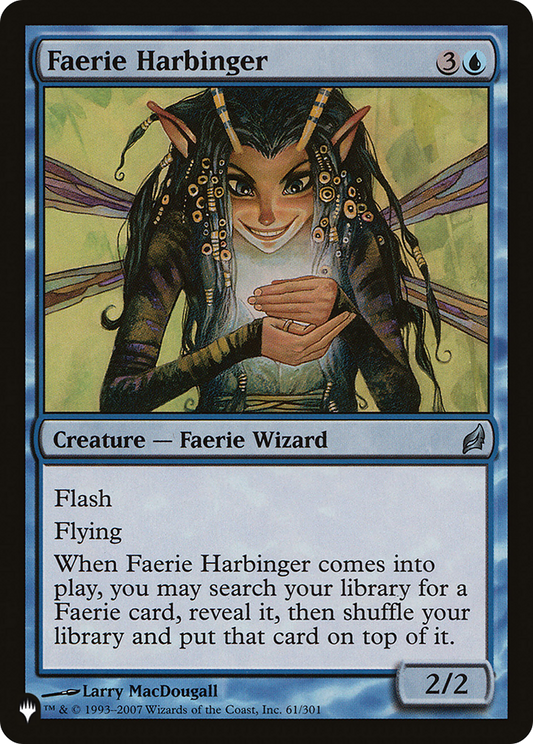 Faerie Harbinger [The List] Foil