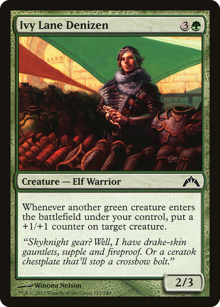 Ivy Lane Denizen [Gatecrash] Foil