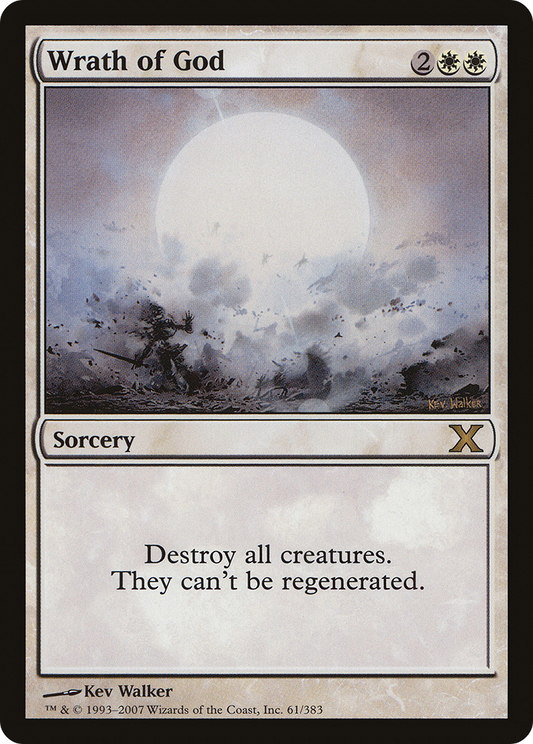 Wrath of God [Tenth Edition] Foil