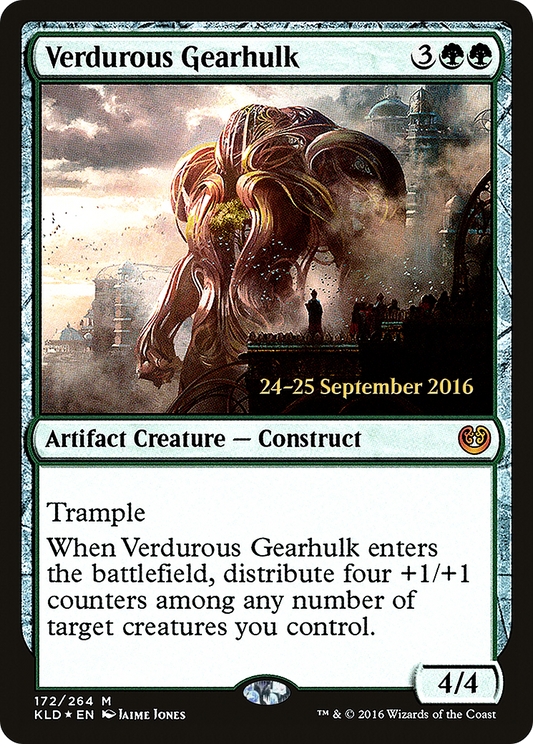Verdurous Gearhulk [Kaladesh Prerelease Promos]