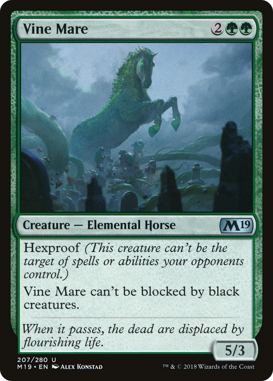 Vine Mare [Core Set 2019] Foil