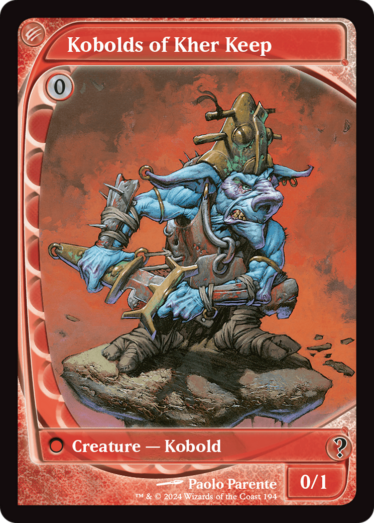 Kobolds of Kher Keep (Future Sight) [Mystery Booster 2] Foil