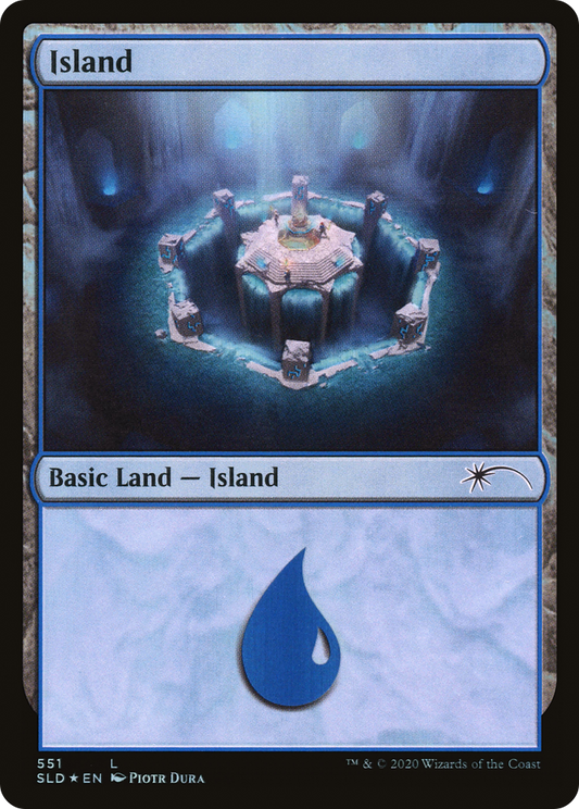 Island (Archaeology) (551) [Secret Lair Drop Promos]