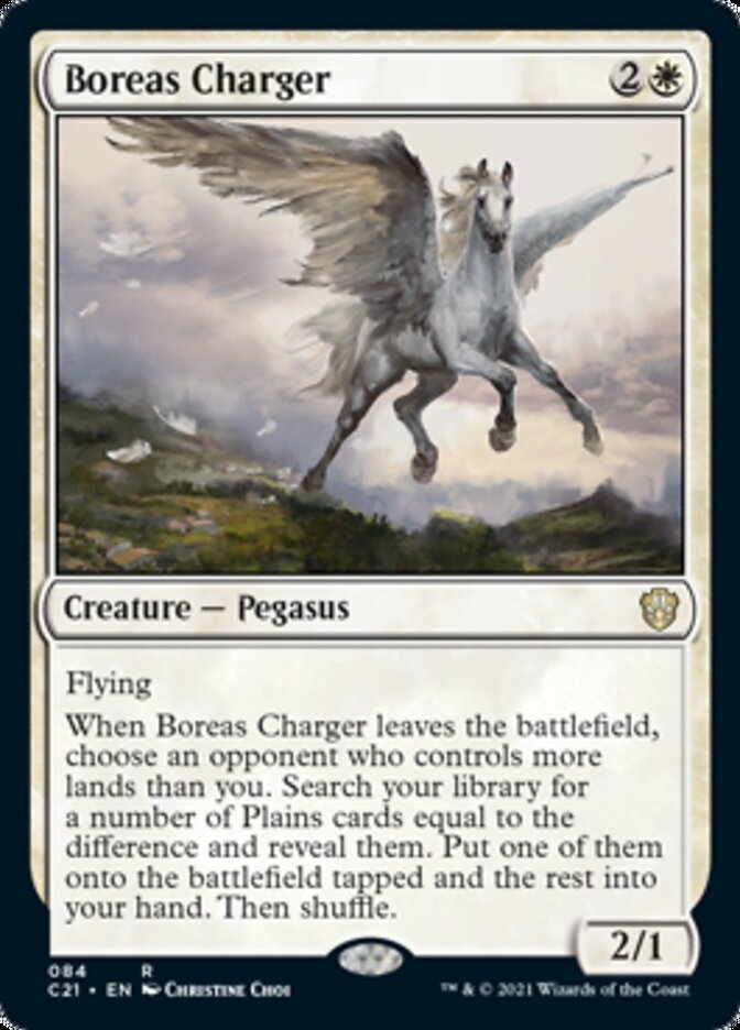 Boreas Charger [Commander 2021] | Silver Goblin