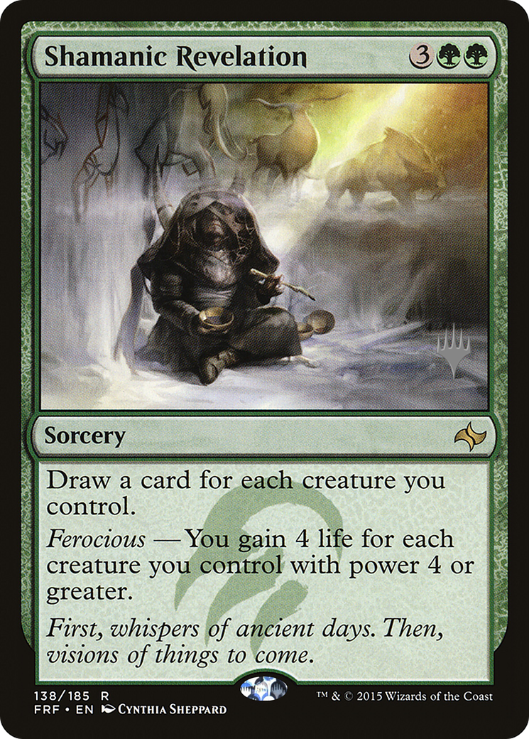 Shamanic Revelation (138) Foil - Fate Reforged Promos
