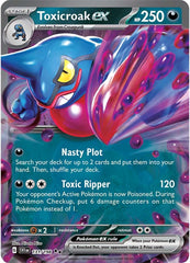 Toxicroak ex (131/198) [Scarlet & Violet: Base Set] | Silver Goblin