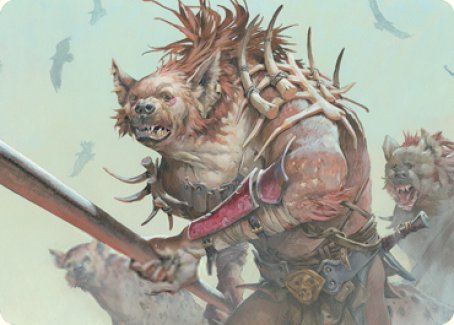 Gnoll Art Card [Dungeons & Dragons: Adventures in the Forgotten Realms Art Series] | Silver Goblin