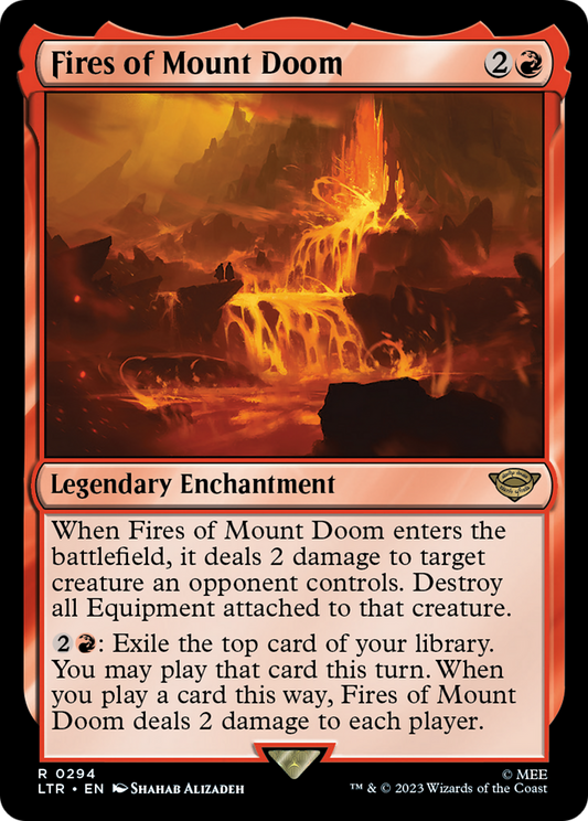 Fires of Mount Doom [The Lord of the Rings: Tales of Middle-Earth] Foil